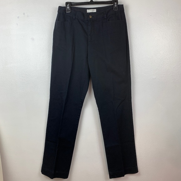 Everyday Trouser Twill Pant Average Straight Fit Size 6 - Picture 4 of 6